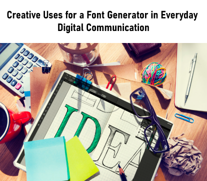 Creative-Uses-for-a-Font-Generator-in-Everyday