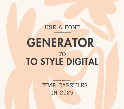 Use-a-Font-Generator-to-Style-Digital-Time-Capsules-in-2025